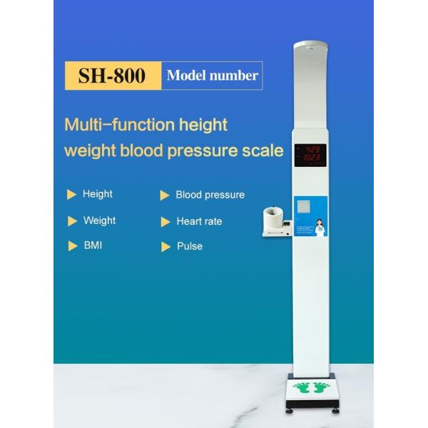Coin Pusher Medical Height Weight Blood Pressure Scale Digital Led Display