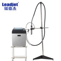 Impressoras a jato de tinta contínuas industriais de Leadjet V680 4 linhas tipo da tinta do MEK