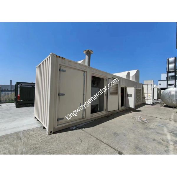 1MW 1000KW Gas Genset Container Type Optional CHP System Silent Natural Gas Generator Set