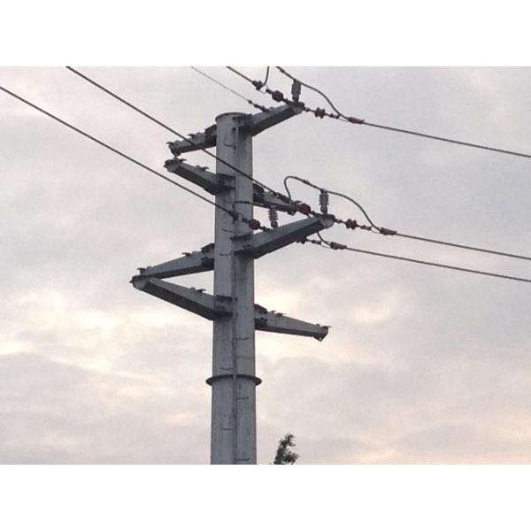 столб лампы передающей линии стального трубчатого поляка 9 11 Mtr электрический