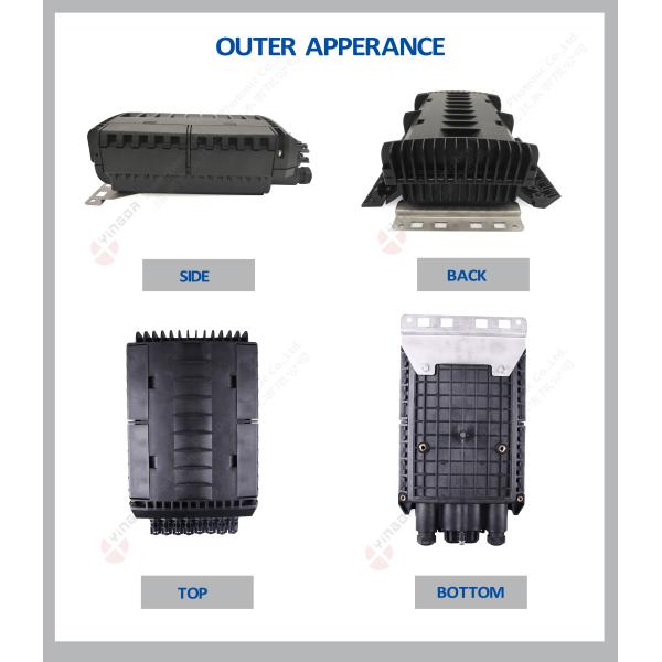 Коробка замка для канатов оптического волокна портов кабеля падения 16 FTTH, приложение распределительной коробки оптического волокна