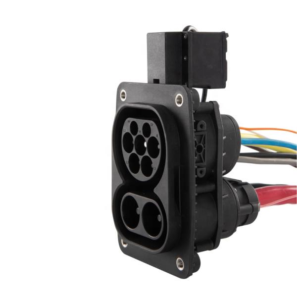 IEC 62196-3 штепсельной вилки 80A 125A 200A типа 2 CCS DC 1000V комбинированный комбинированный