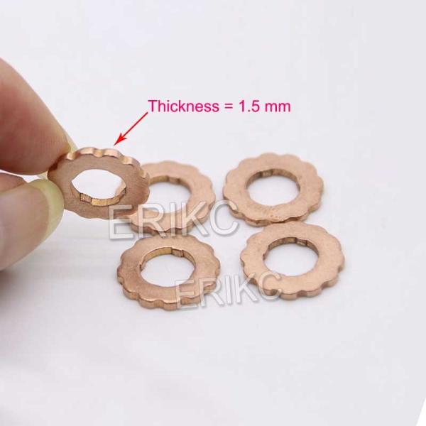 ERIKC For BOS F00RJ02175 copper gasket washer F 00R J02 175 Size 7.1*15*1.5