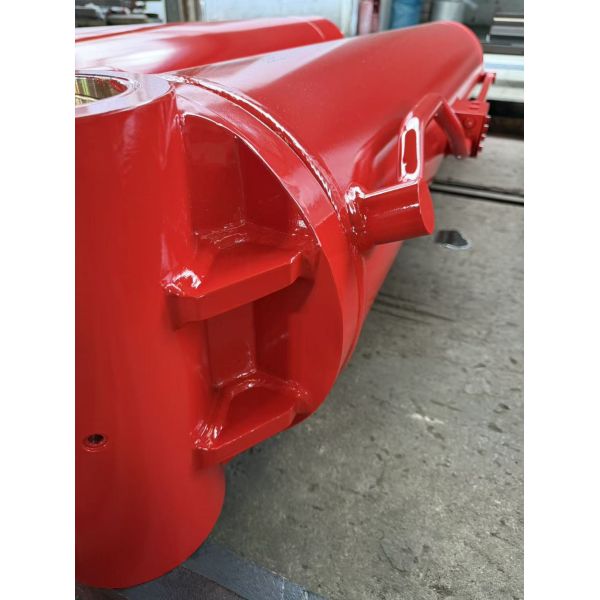 Cranes Hard Chrome Plated Steel Cylinder OEM ODM High Tonnage Large Bore