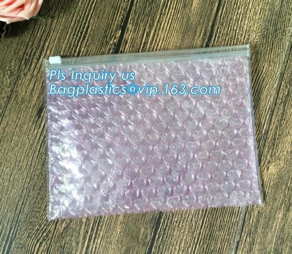 Slider k Bubble Bag/ China Manufacturer Custom Printed Bubble Bag, Slider bubble bag, Reclosable With custom Bubb