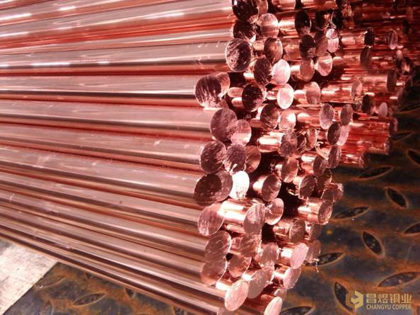 Soft Copper Round Rod Bar C10200 Oxygen Free Corrosion Resistance Industrial