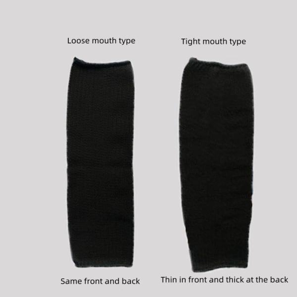 Grade 5 HPPE Cut And Slash Resistant Arm Guard Black 200g