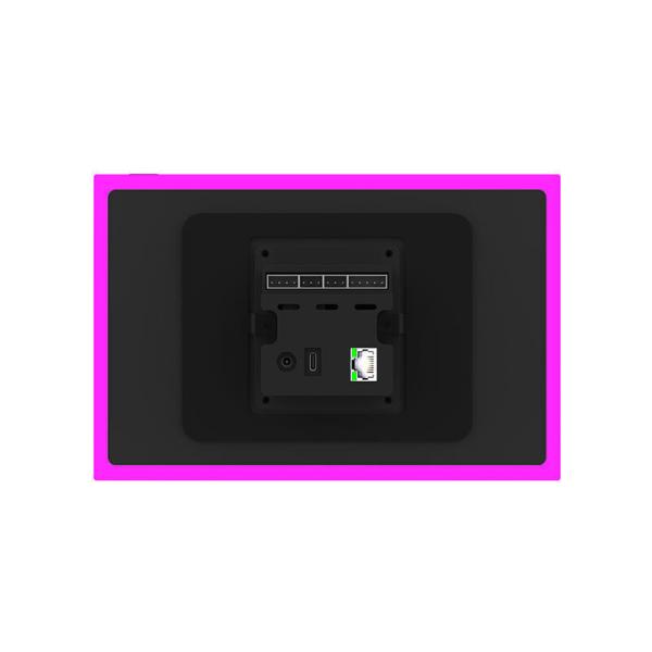 10.1 Inch Smart Home Tablet with RK3566 CPU and Four Sides LED Light Bar - Wall Mounted Android Control Screen