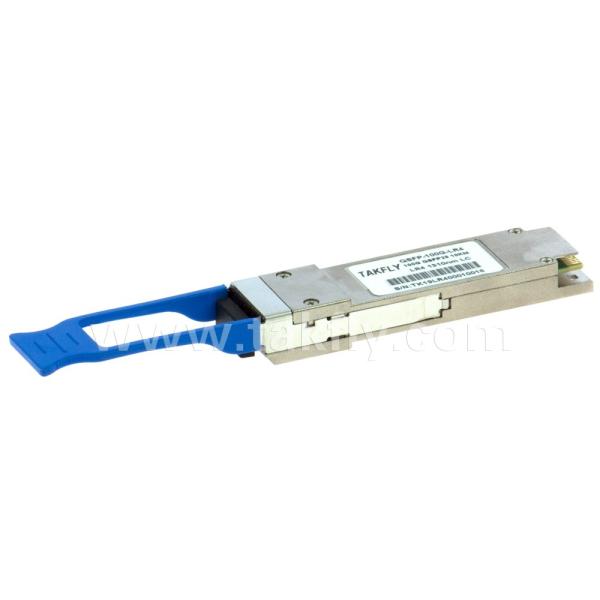 Client-side 100Gbps 10KM QSFP28 LR4 with DDM Transceiver High Power Fiber Length