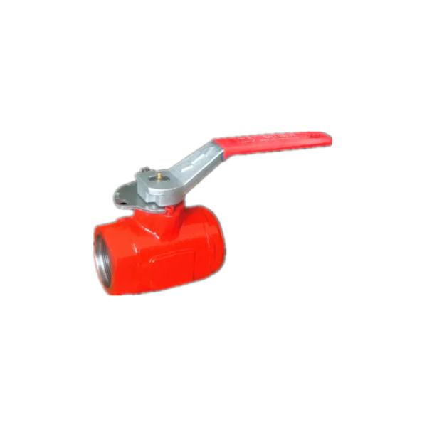 Oilfield Threaded Ball Valve Manifold Control Valve A216 WCB Oil Patch Ball Valve