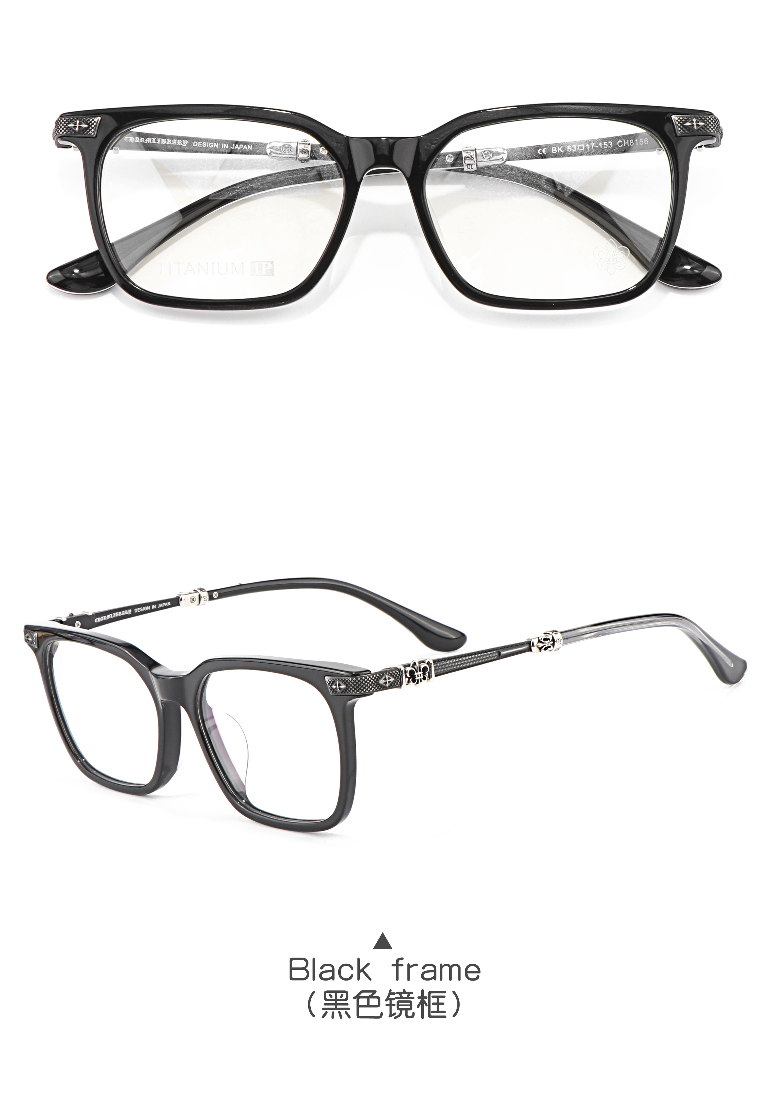 Vintage Large Frame Silver Gray Green Optical Prescription Presbyopia Multi Focus Luxury Brand Stylish Computer Glasses Frames
