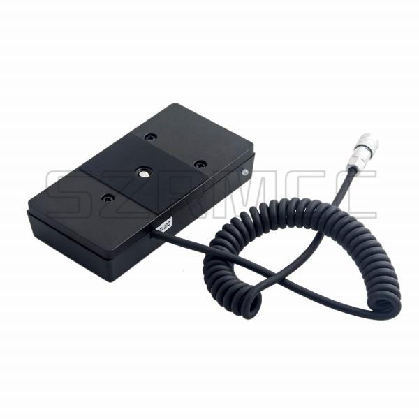 Blackmagic Cinema Camera 4K 12V Power Supply Mount Plate Adapter for Sony NP-F970 F960 F770 Battery