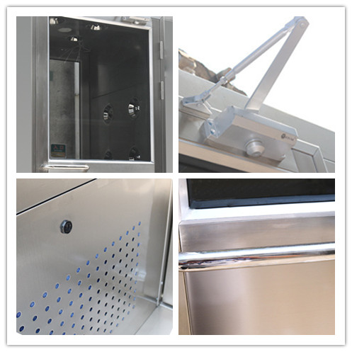 Душевая воздуха нержавеющей стали 304 высокой эффективности с фильтрацией ХЭПА