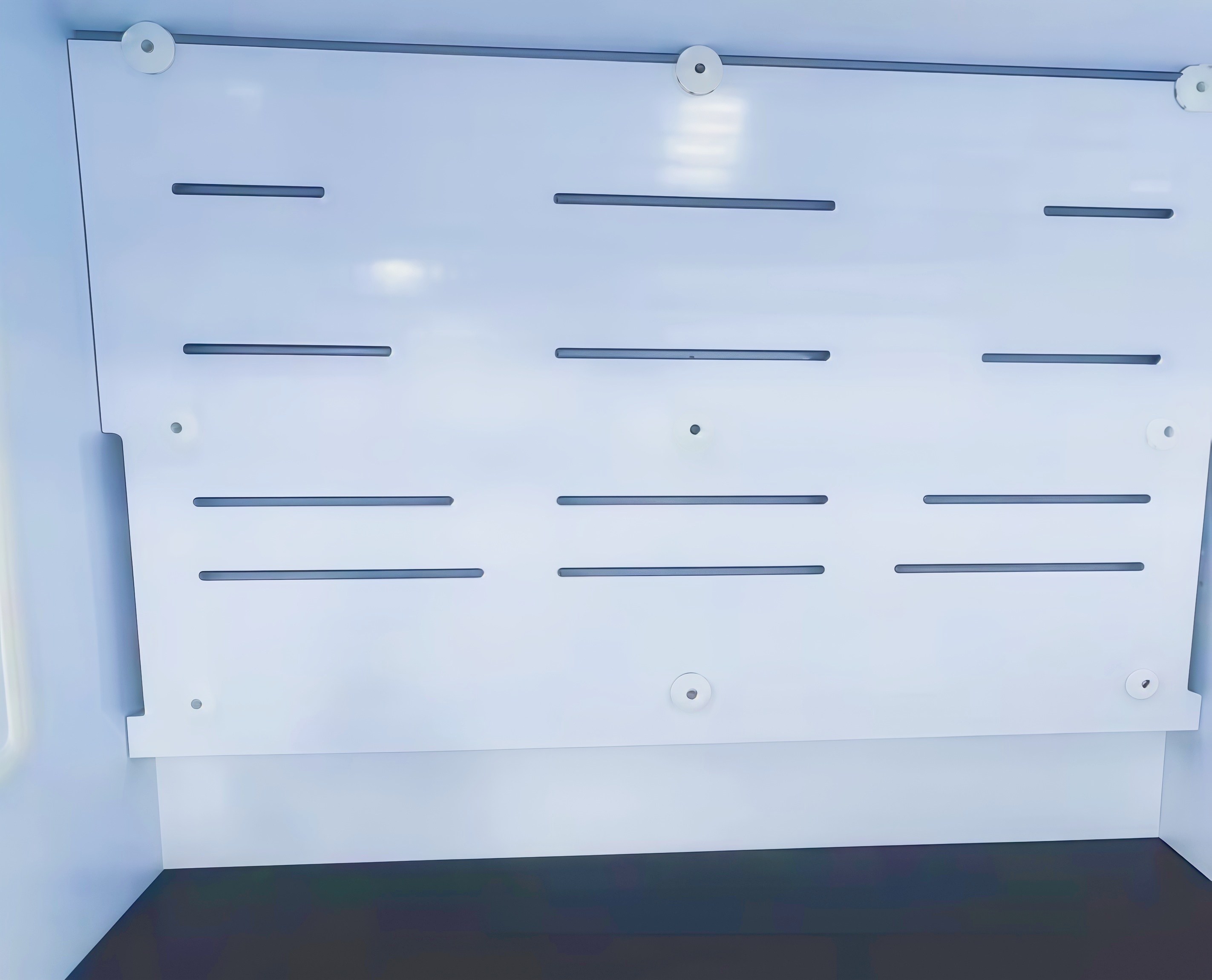 Laboratory PP Fume Hood High Acid Resistant Chemical Exhaust Hood Customized