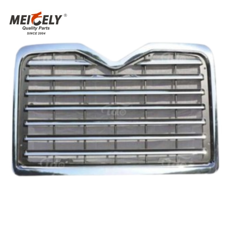 OEM 25166278 Chrome Front Radiator Grille Without Bug Screen for Mack CX Vision Truck
