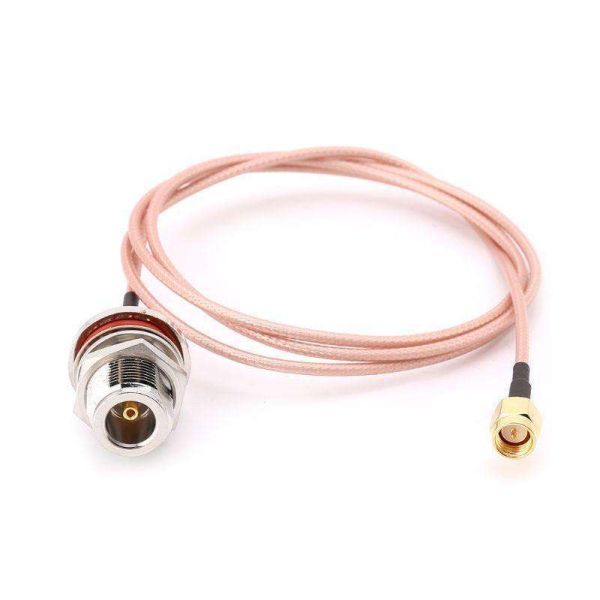 N Connector RF Coaxial Connector with 50Ω Impedance 0-3GHz Frequency and Brass Body Material for High Performance Applications