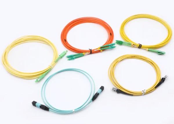 15M Single Mode Fiber Patch Cord  / Ftth Patch Cord ISO9001 Certification