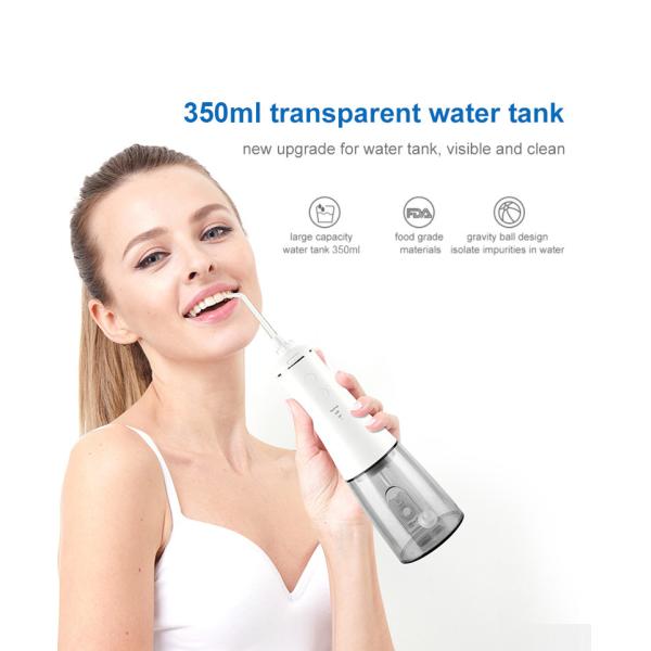 Бесшнуровой предварительный дизайн воды Flosser1800mAh DIY облегченный эргономический