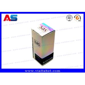 Коробки для флаконов Голографические небольшие коробки для флаконов 10 мл / Экологически чистые коробки для фармацевтической упаковки