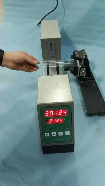 Mini Wire And Cable Tube Laser Diameter Guage Measuring Instrument Aluminum