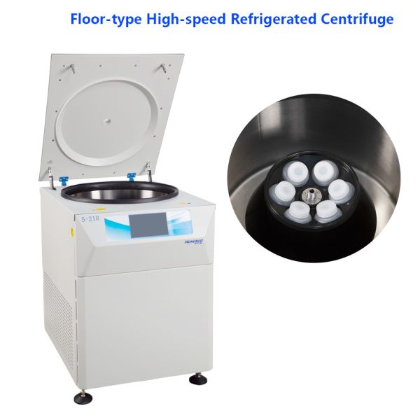 High Speed Refrigerated Laboratory Centrifuge 5-21R 21000rpm For Research And Lab