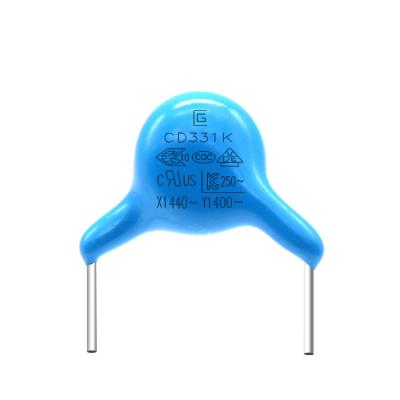 Compact Size 331K 400 VAC Safety Capacitors  Long Service Life