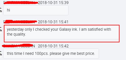 FCOLOR 1000ml Digital Printer Ink DX5 Eco Solvent Ink for Mimaki Galaxy Printer