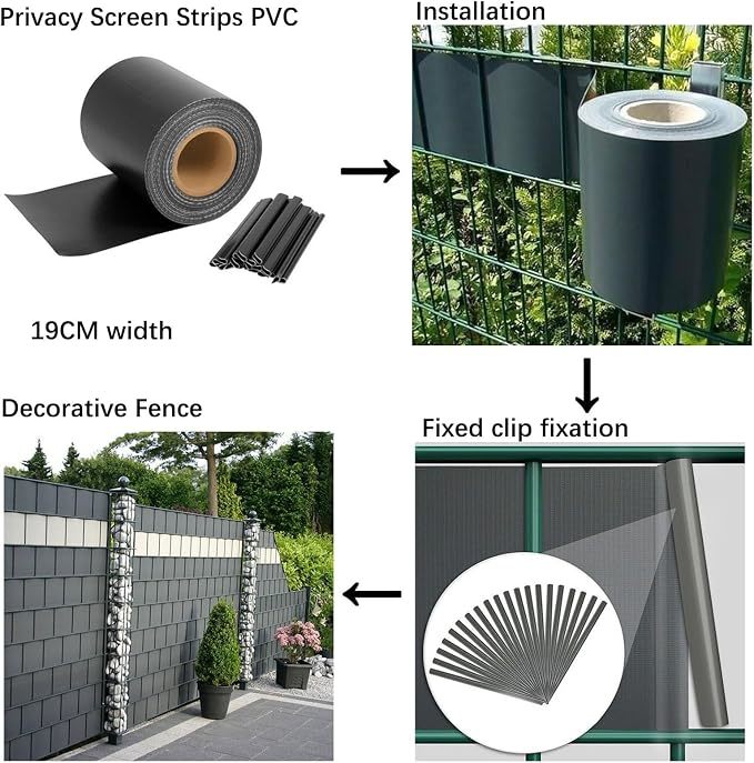 Privacy Screen Strips Fence 0.19*35m