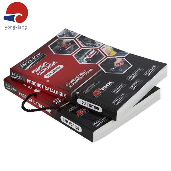 8 Pages - 200 Pages Catalog Magazine Printing Softcover Paperback Magazine