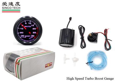 calibre do Turbo Boost de 52mm/material azul da unidade DO6341 Alumimum da libra por polegada quadrada do calibre do impulso