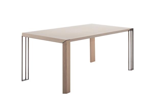 Rectangle dining table by Italy designer for Villa house Living room furniture with Leather chairs and Buffet cabinet