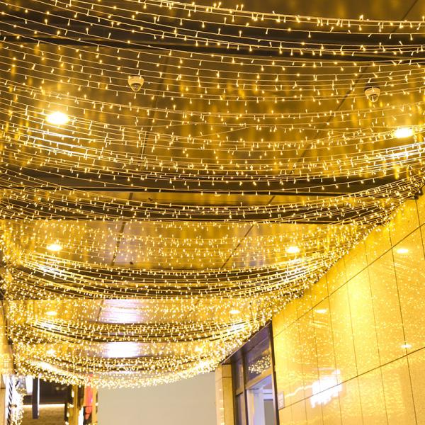 Outdoor Waterproof 300m Purple LED Fairy Lights String Garland for Christmas Holiday Decoration
