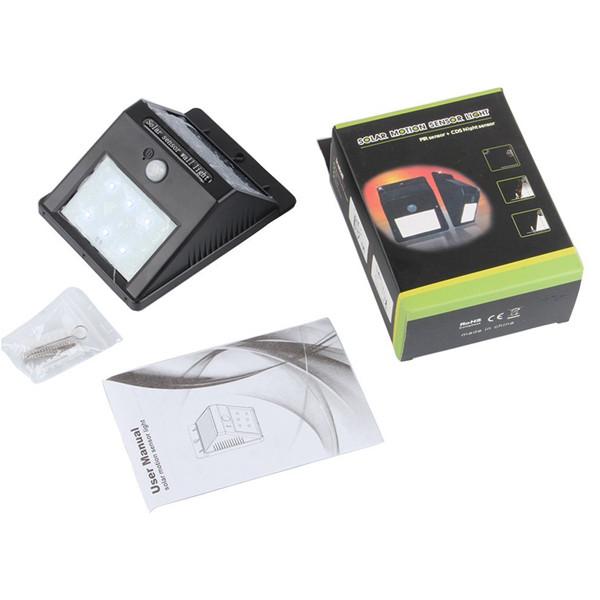 Home solar street light 6 human body induction led solar energy wall lamp Garden lights