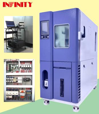 Câmara de ensaio de humidade a temperatura constante programável com refrigerantes ecológicos
