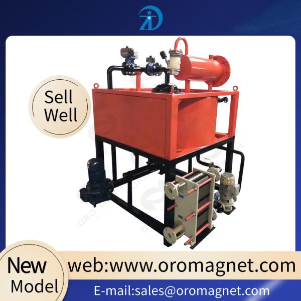 Intelligent Double Cooling Wet Magnetic Separator Low Energy Consumption High Iron Removal Efficiency