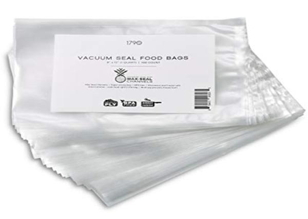 Colorful Vacuum Heat Seal Food Bags QC Food Grade Puncture Prevention