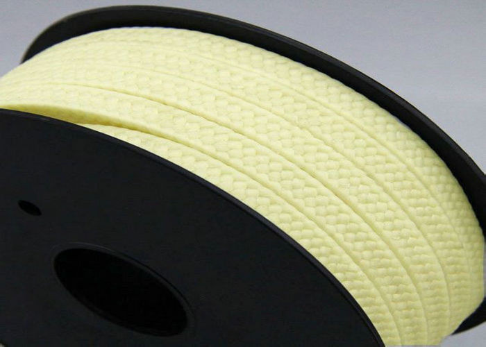 Durable Aramid Fiber Braided Gland Packing with High Temperature Resistance and Chemical Resistance for Valves & Pumps