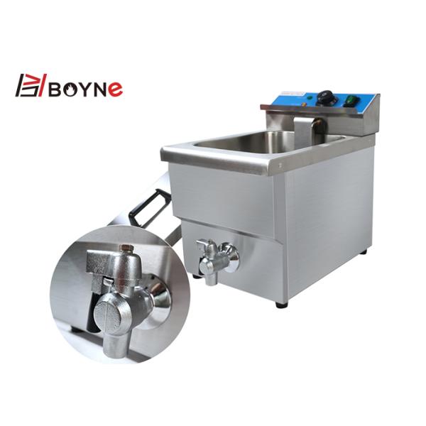 High Temperature Single Tank Fryer Fast Food Restaurant Deep Fryer