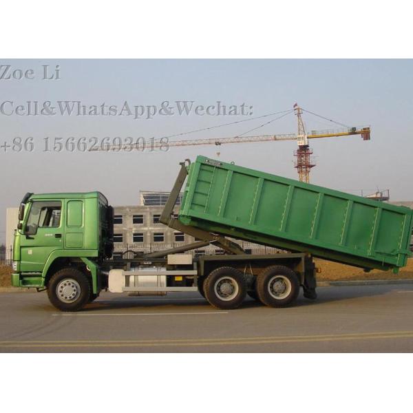 SINOTRUK HOWO 6x4 Hook Arm Roll Garbage Truck for Waste Rubbish Trash