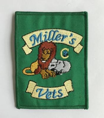 Customized Embroidery Patches with Iron on for clothing accessories and hat