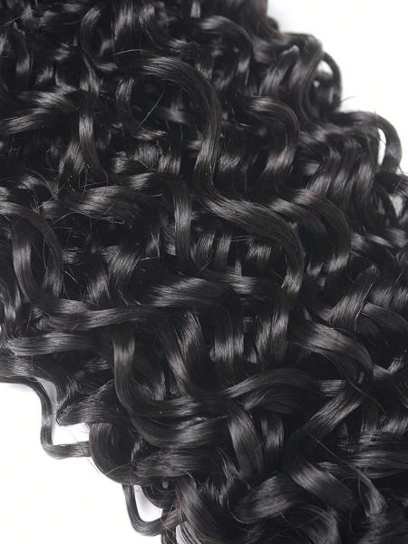 JERRY CURLY  Cheap Natural  Remy Indian Human Hair Vendor Weave Bundles and wefts