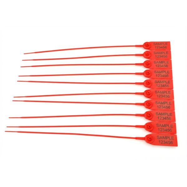 US-PS300 Plastic Security Seal with 230mm Working Length and 200 N Tensile Strength for Secure Cargo Transportation
