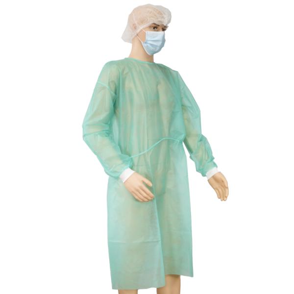Medical Disposable Isolation Gowns Durable Eco Friendly For Hospital