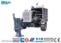 Hydraulic Puller Transmission Line Stringing Equipment Cummins Engine 540mm