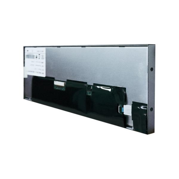 12.3 дюймовый TFT дисплей с разрешением 1024x255, соотношение контраста 500c/D 1000:1