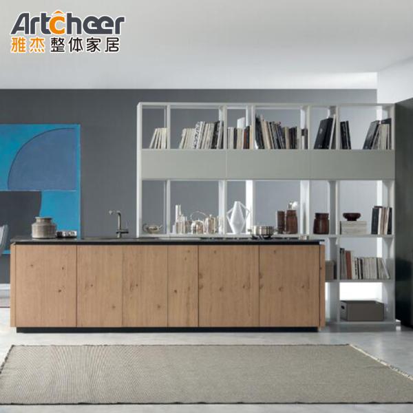 Half Bullnose Countertop Design kitchen cabinet set OEM Accepts Customization