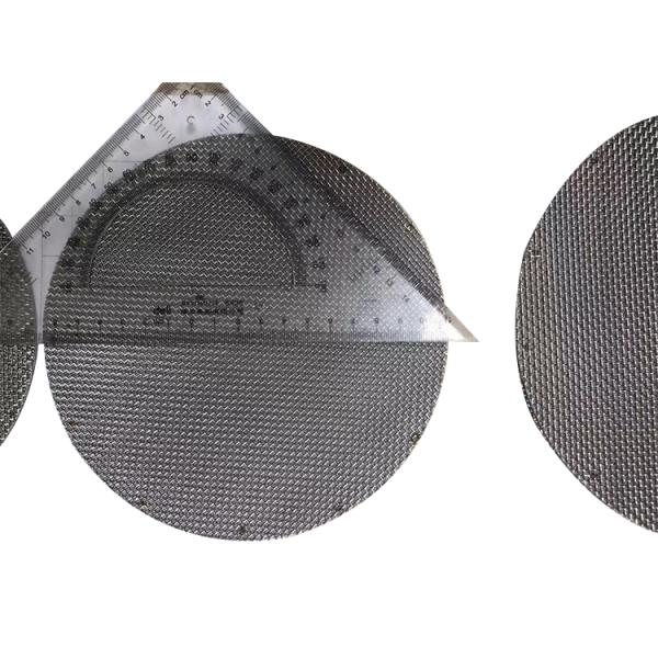 20micron 100micron 200micron 50.8mm Stainless Steel Mesh Filter