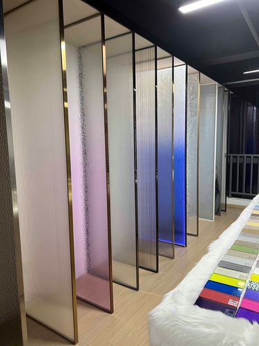 Modern Office Glass Screen 3mm-12mm Tempered Glass Room Divider Panel