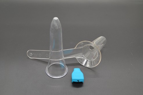 Clear Medical Disposable Anal Speculum Scope With Light Source