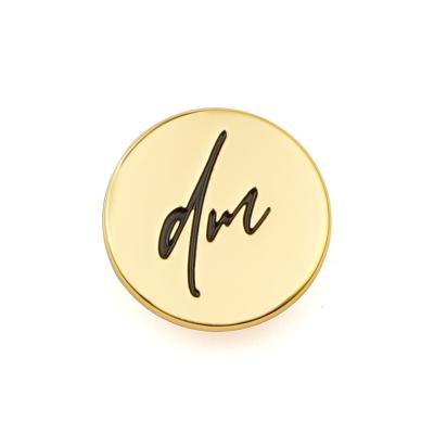 Handbag Accessories Metal Logo Custom Name Round Design Small Size Fashion Style